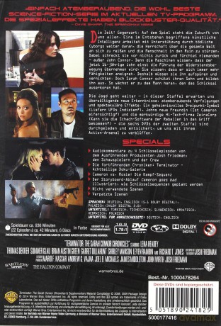 Terminator: Kroniki Sary Connor Sezon 2 [6DVD]