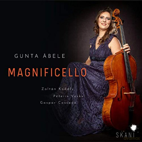 Gunta Abele: Magnificello: Kodaly. Vasks. Cassado [2CD]