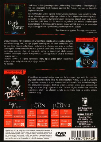Japońskie kino grozy: Dark Water / Klątwa / Klątwa 2 BOX [3DVD]
