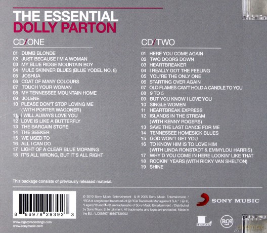 Dolly Parton: The Essential Dolly Parton [2CD]