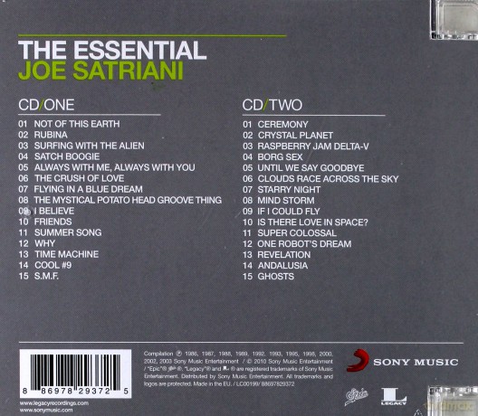 Joe Satriani: The Essential Joe Satriani [2CD]