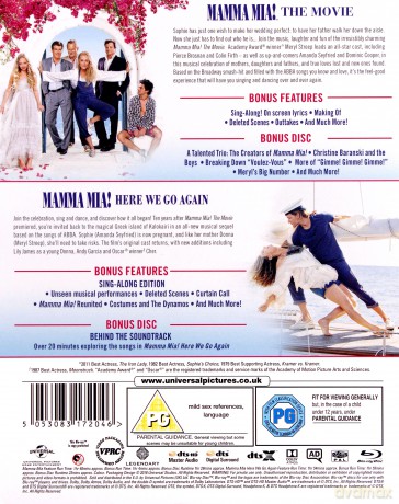 Mamma Mia 2-Movie: Collection [2xBlu-Ray]+[2DVD]