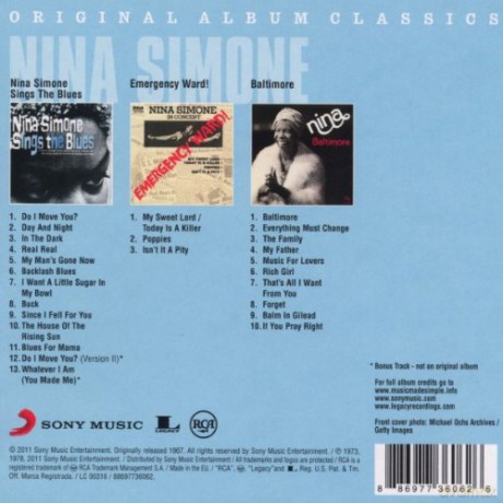 Nina Simone: Original Album Classics [3CD]