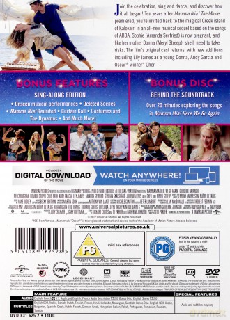 Mamma Mia: Here We Go Again! [DVD]