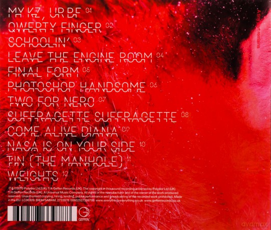 Everything Everything: Man Alive [CD]