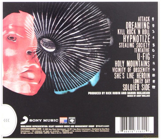 System Of A Down: Hypnotize (sliderpack) [CD]