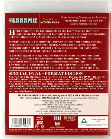 The Man From Laramie (Mściciel z Laramie) [Blu-Ray]+[DVD]