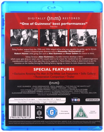 Man In The White Suit (Człowiek w białym ubraniu) [Blu-Ray]