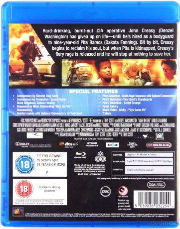 Man On Fire (Człowiek w ogniu) [Blu-Ray]