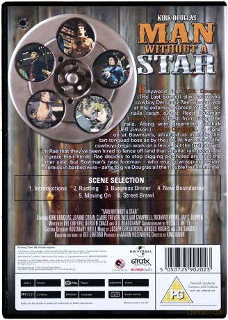 Man Without A Star (Człowiek bez gwiazdy) [DVD]