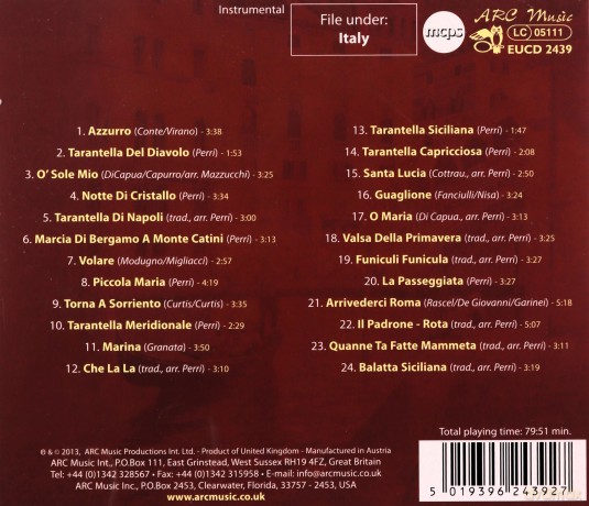 Joel Perri: Mandolins From Italy [CD]