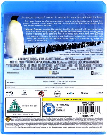 March Of The Penguins (Marsz pingwinów) [Blu-Ray]