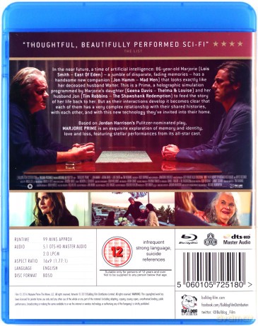 Marjorie Prime [Blu-Ray]