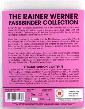 Marriage Of Maria Braun (Małżeństwo Marii Braun) [Blu-Ray]