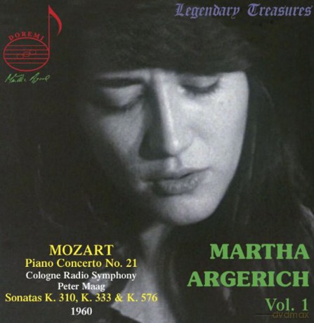 Martha Argerich: Martha Argerich Vol. 1 - Mozart Piano Sonatas [CD]