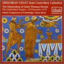Martyrdom Of St Thomas Becket: Martyrdom Of St Thomas Becket [CD]