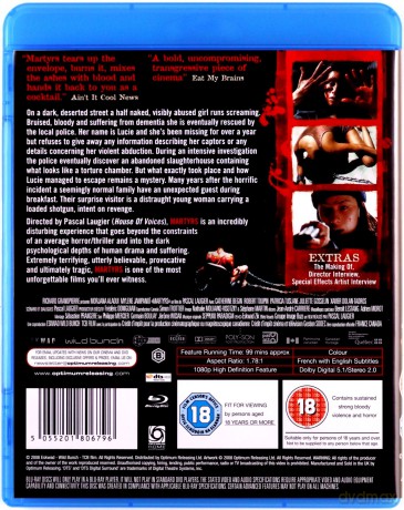 Martyrs (Martyrs: Skazani na strach) [Blu-Ray]