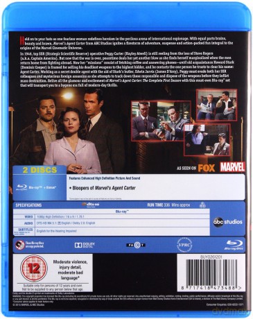 Marvel Agent Carter Season 1 [2xBlu-Ray]