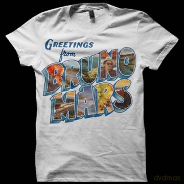 Bruno Mars: Greeting, Boys (L) [T-Shirt]