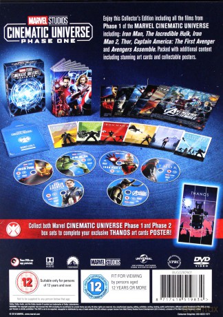 Marvel Cinematic Universe Phase 1 Box (5 disc) [6DVD]