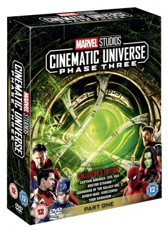 Marvel Cinematic Universe Phase 3 Part 1 Box set (5 disc) [DVD]