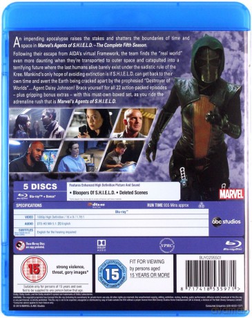 Marvel's Agents Of Shield - Season 5 [Blu-Ray]
