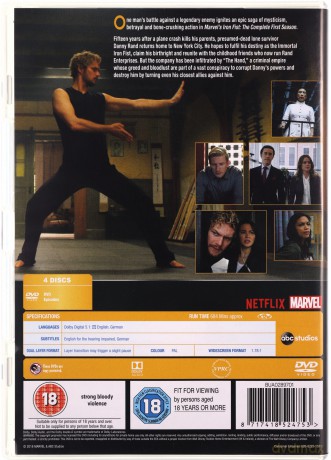 Marvel's Iron Fist: Season 1 [DVD]