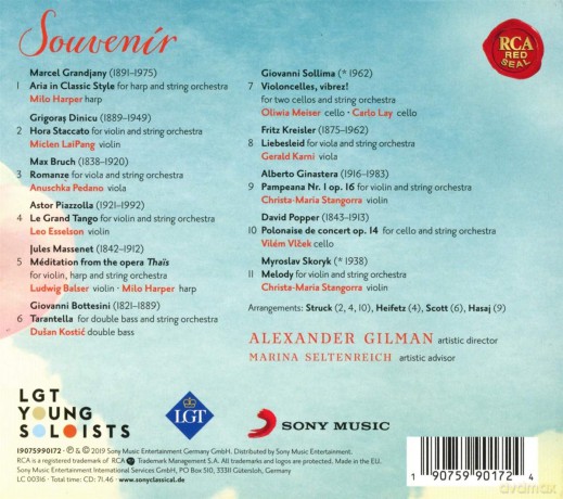 LGT Young Soloists: Souvenir [CD]