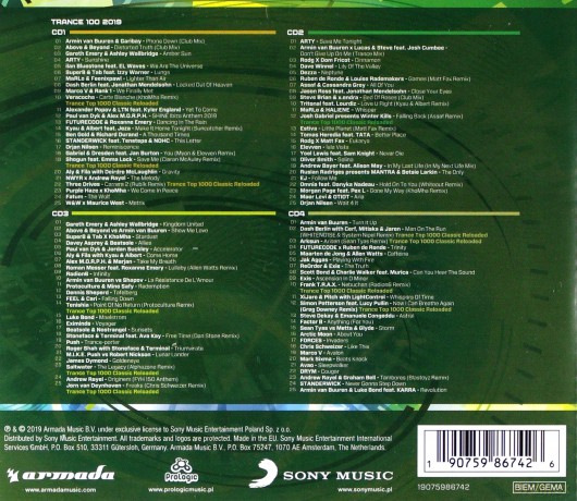 Trance 100 - 2019 [4CD]