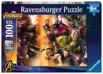 RAVENSBURGER 100 el. Avengers wojna bez granic [PUZZLE]