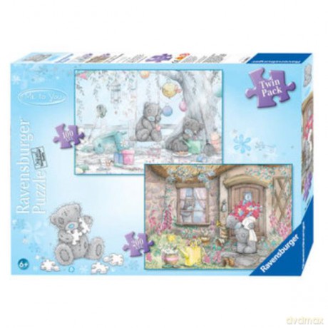 RAVENSBURGER 100 el. i 200 el. Me to you [PUZZLE]