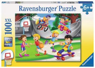 RAVENSBURGER 100 el. Przygody na deskorolce [PUZZLE]
