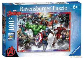 RAVENSBURGER 100 el. XXL Avengers - Zgromadzenie [PUZZLE]