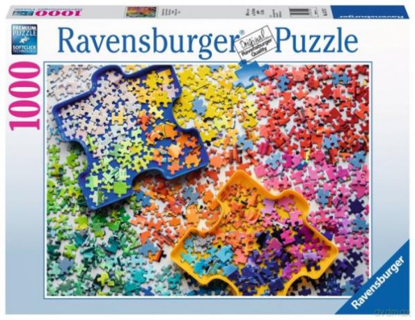 RAVENSBURGER 1000 el. Kolorowe [PUZZLE]