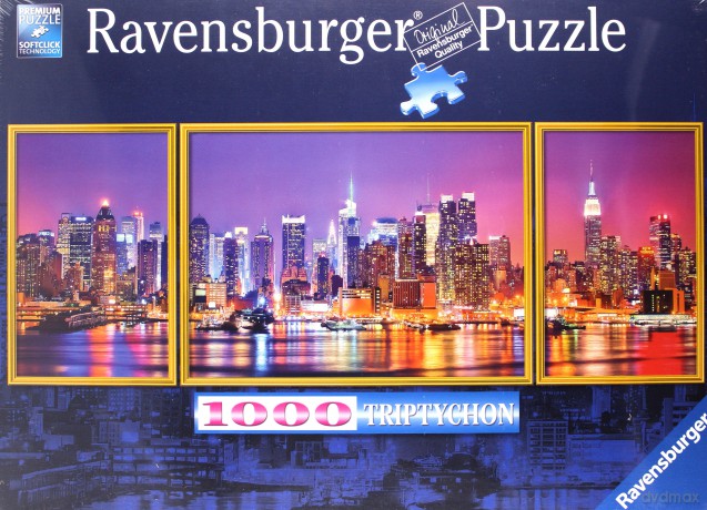 RAVENSBURGER 1000 el. New York Tryptyk [PUZZLE]