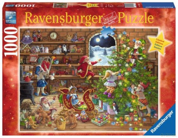 RAVENSBURGER 1000 el. Przygotowania do Bożego Narodzenia [PUZZLE]