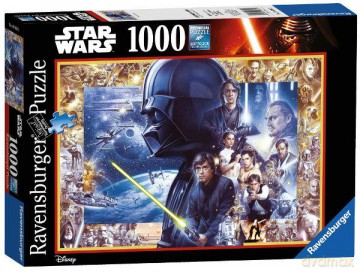 RAVENSBURGER 1000 el. Saga Star Wars (Gwiezdne Wojny) [PUZZLE]