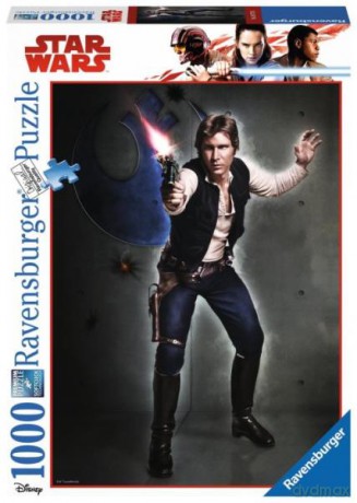 RAVENSBURGER 1000 el. Star Wars - Han Solo (Gwiezdne Wojny) [PUZZLE]