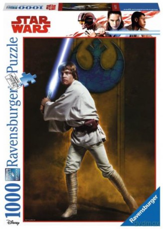 RAVENSBURGER 1000 el. Star Wars - Luck Skywalker (Gwiezdne Wojny) [PUZZLE]