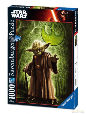 RAVENSBURGER 1000 el. Star Wars Yoda (Gwiezdne Wojny) [PUZZLE]