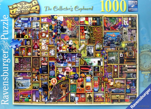 RAVENSBURGER 1000 el. Szafka kolekcjonera [PUZZLE]