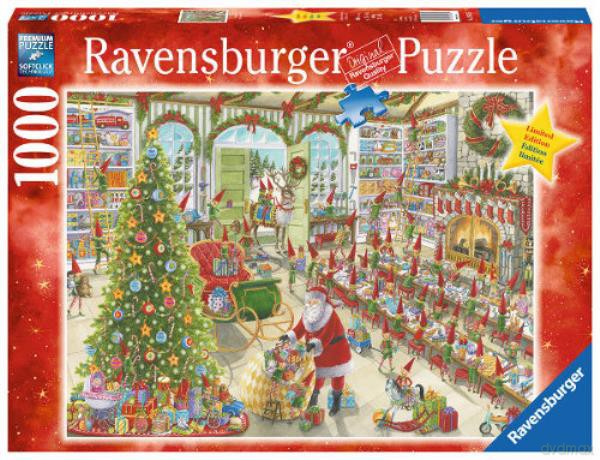 RAVENSBURGER 1000 el. Św. Mikołaj [PUZZLE]