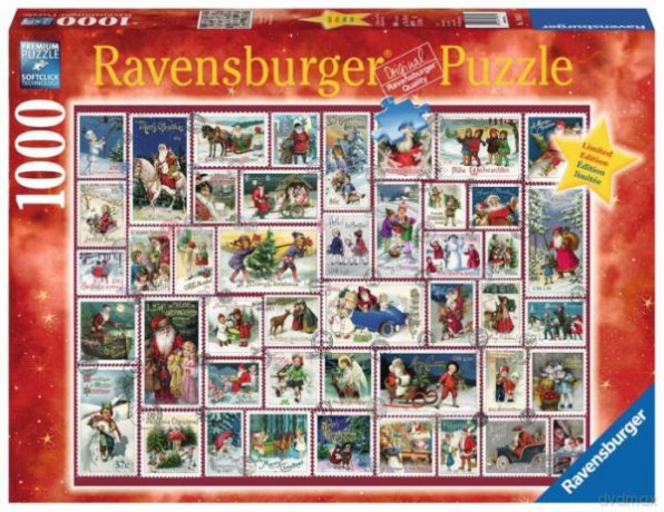RAVENSBURGER 1000 el. Świąteczne życzenia - kolaż [PUZZLE]