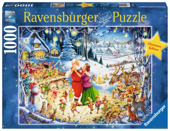RAVENSBURGER 1000 el. Świąteczny nastrój [PUZZLE]