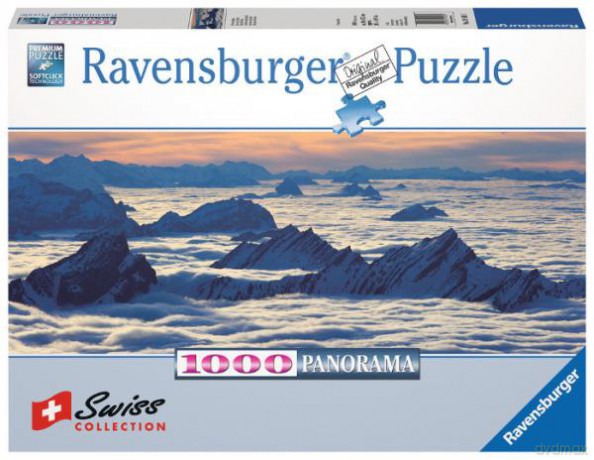 RAVENSBURGER 1000 el. Widok z Góry Santis [PUZZLE]