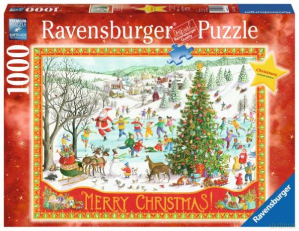 RAVENSBURGER 1000 el. Zimowa Kraina Czarów [PUZZLE]