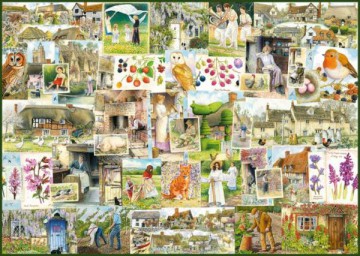 RAVENSBURGER 1000 el. Życie na wsi [PUZZLE]