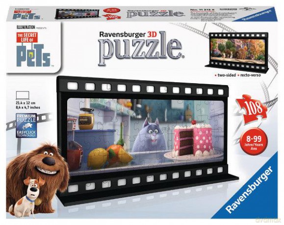 RAVENSBURGER 108 el. Pets Kadr z filmu [PUZZLE]