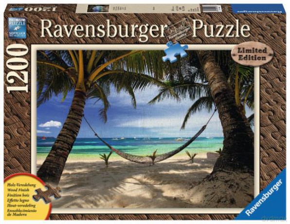 RAVENSBURGER 1200 el. Hamak w raju [PUZZLE]