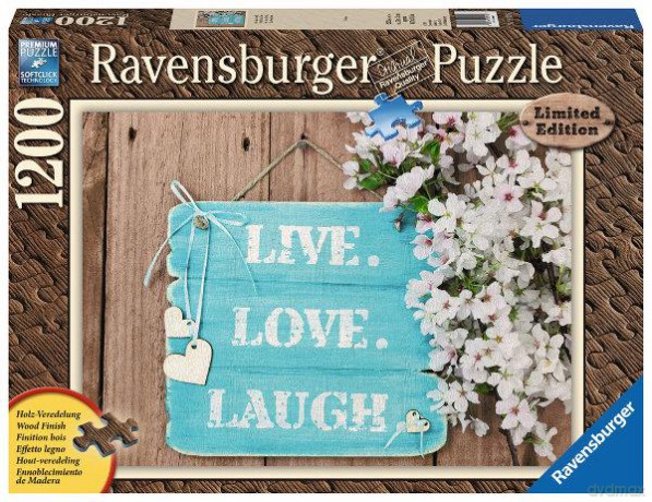 RAVENSBURGER 1200 el. Live Love Laugh [PUZZLE]